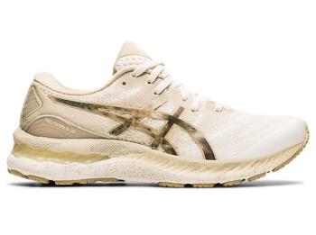 Asics Dam Löparskor GEL-NIMBUS 23 Beige/Khaki